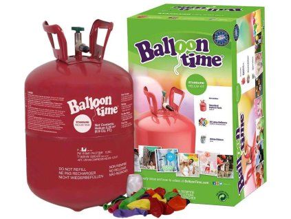Helium Balloon Time + 30 balónků