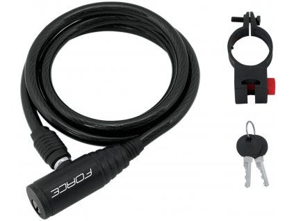 Force Eco spirálový černý 120cm