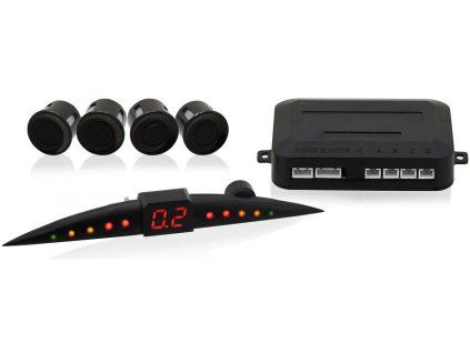 COMPASS Parkovací asistent 4 senzory, LED displej