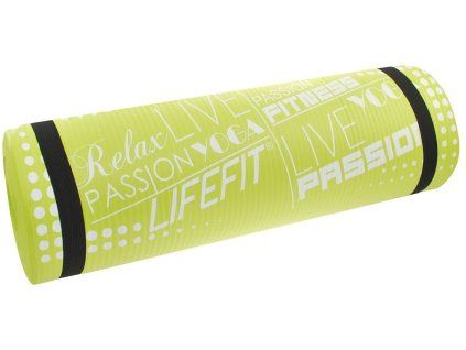 Lifefit Yoga Mat Exclusiv plus zelená