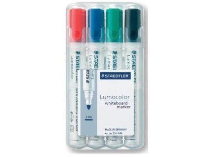 STAEDTLER Lumocolor 351 2mm - sada 4 barev