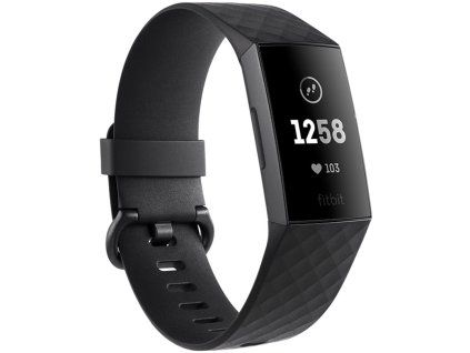 Fitbit Charge 3 Black / Graphite Aluminium