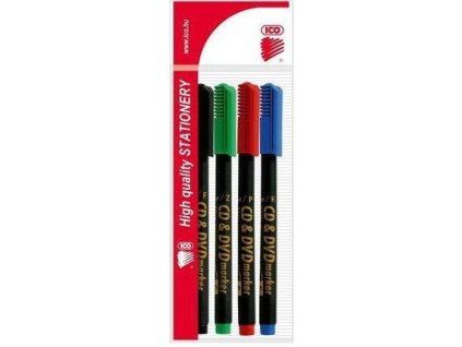 ICO permanentní na CD/DVD - 4 barvy