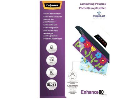 Fellowes A4 80 mic ImageLast