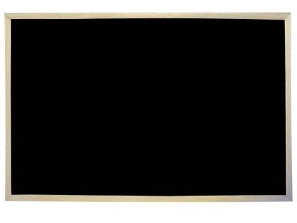 VICTORIA nemagnetická 60x90cm černá