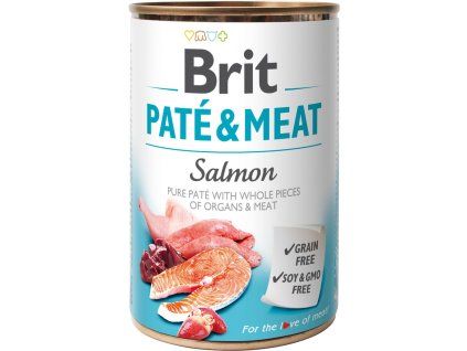 Brit Paté & Meat Salmon 400 g