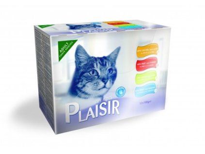 Plaisir Cat kapsičky mix multipack 12 × 100 g