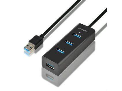 AXAGON HUE-S2BL 4-Port USB 3.0 CHARGING hub