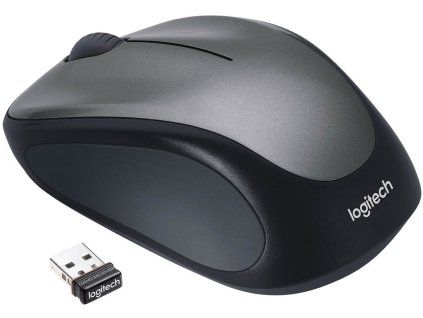 Logitech Wireless Mouse M235 černo-stříbrná