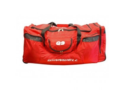 Eishockey Tasche WINNWELL Q9 Wheel Bag JR (Junior) - red
