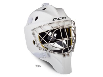 Eishockey Maske Torwart CCM AXIS 1.5 YTH (Bambini) white