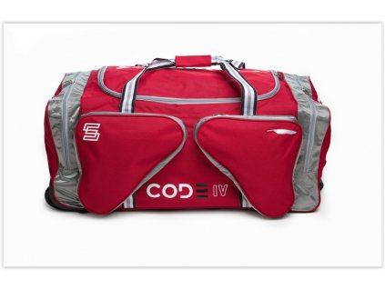 Eishockey Tasche mit Rollen SHER-WOOD Code IV - red SR (Senior)