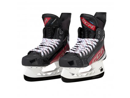 Eishockey Schlittschuhe CCM JETSPEED FT6 PRO YTH (Bambini) 9 R (regular - mittlere Breite, EUR 27)