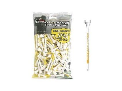 Pride Tee Professional Tee System (PTS) 2 3/4 Inch Yellow 100 pcs