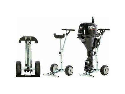 Osculati Trailer with foldable wheels