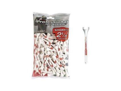 Pride Tee Professional Tee System (PTS) 2 1/8 Inch Red 120 pcs