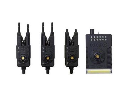 Prologic Fulcrum RMX Pro Bite Alarm Presentation Set 3+1 Multi Colour