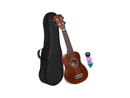 Cascha EH 3953 Soprano Ukulele Brown