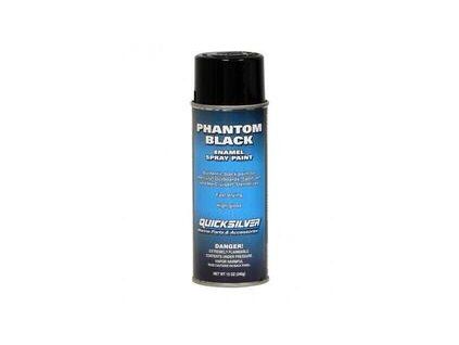 Quicksilver Phantom Black Spray Paint