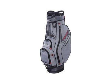 Big Max Terra X Cart Bag Storm Silver /Red