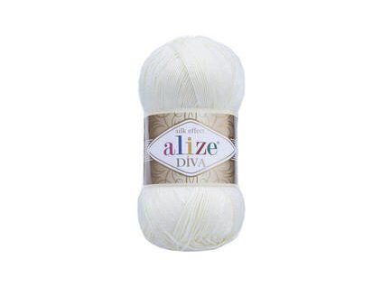 Alize Diva 1055 Sugar White