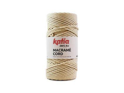 Katia Macrame Cord 5 mm 100 Off White