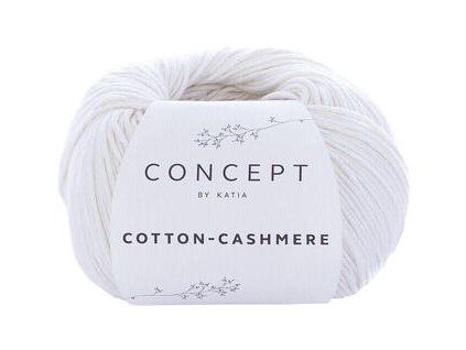 Katia Cotton Cashmere White