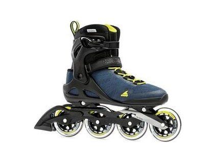 Rollerblade Sirio 90 Roller Skates Denim Blue/Lime 44