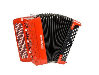 Roland FR-4x Red accordion