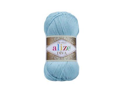 Alize Diva 346 Sky Blue