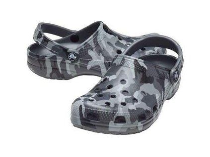 Crocs Classic Printed Camo Clog Slate Grey/Multi