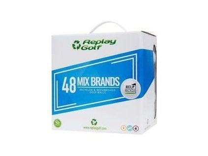 Replay Golf Mix Brands Lake Balls 48 Pack