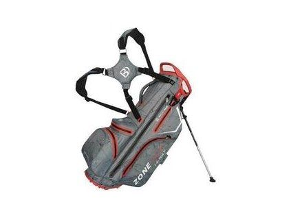 Bennington Zone 14 Waterproof Stand Bag Canon Grey Flash/Red