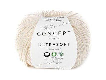 Katia Ultrasoft 50 Off/White