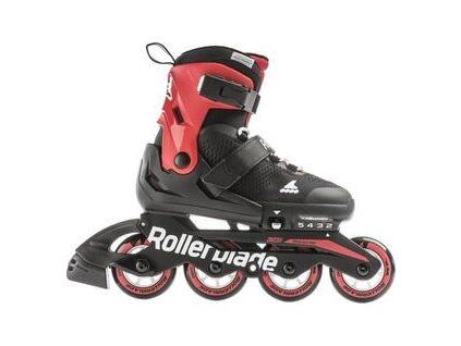 Rollerblade Microblade Roller Skates Black-Red