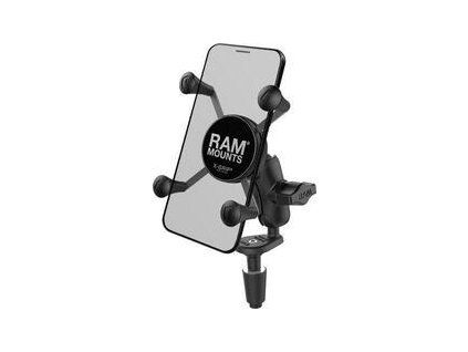 Ram Mounts X-Grip Phone Holder with Motorcycle Fork Stem Base