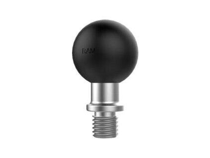 Ram Mounts Ball Adapter with M10 X 1.25'' Threaded Post