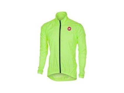 Castelli Squadra ER Mens Jacket Fluo Yellow
