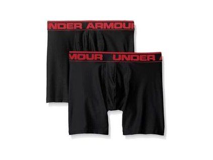 Under Armour O-Series 6in Boxerjock 2-Pack Black