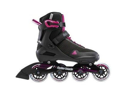 Rollerblade Sirio 80 W Roller Skates Black/Raspberry