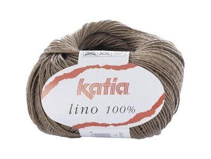 Katia Lino 100% 17 Medium Brown