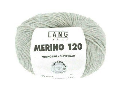 Lang Yarns Merino 120 0223 Light Gray