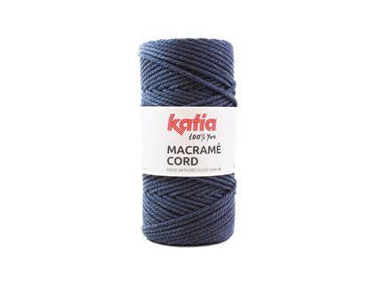 Katia Macrame Cord 5 mm 106 Dark Jeans