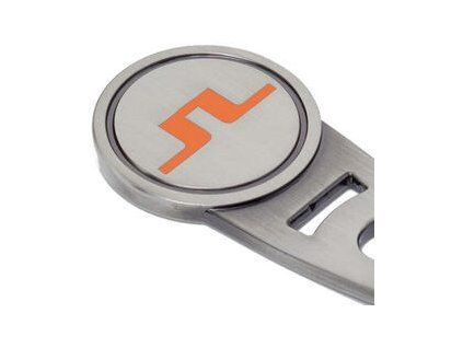 J.Lindeberg Golf Divot Lava Orange