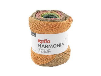 Katia Harmonia 206 Light Orange/Light Green/Light Pink/Light Yellow