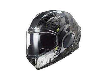 LS2 FF900 Valiant II Gripper Matt Titanium Helmet