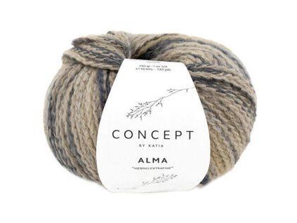 Katia Alma 301 Beige/Off White/Grey