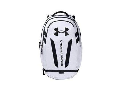 Under Armour Hustle 5.0 Backpack White/Black/Black