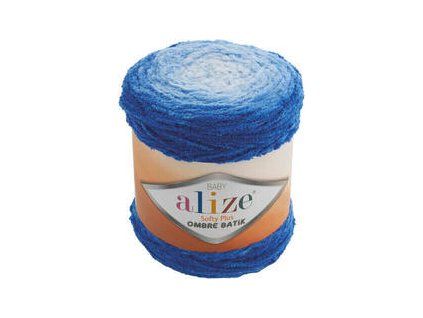 Alize Softy Plus Ombre Batik 7282 Dark Blue
