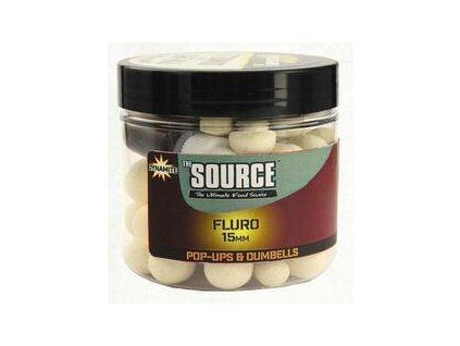 Dynamite Baits The Source Fluro 15 mm Source Dumbells